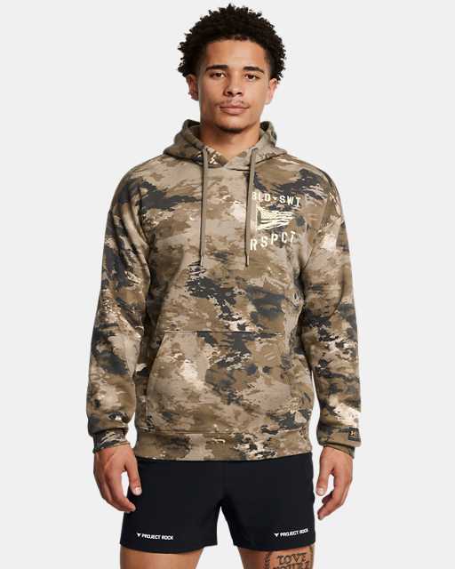 Project Rock Icon Fleece Veterans Day Printed | Under Armour Project Rock Icon Fleece Veterans Day Printed | Under Armour